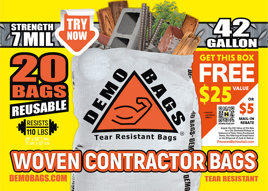 Demobags Buy Low Price Heavy Duty Contractor Bags