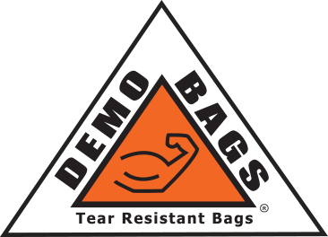 DemoBags Reusable 7 MIL 42-gallon Contractor Trash Bags, 20-count box
